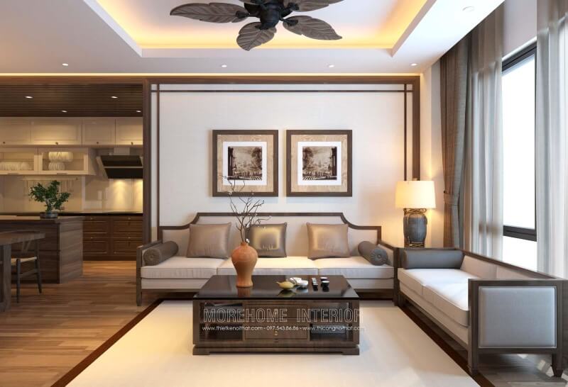 Sofa chung cư tân cổ điển Sofa chung cư tân cổ điển