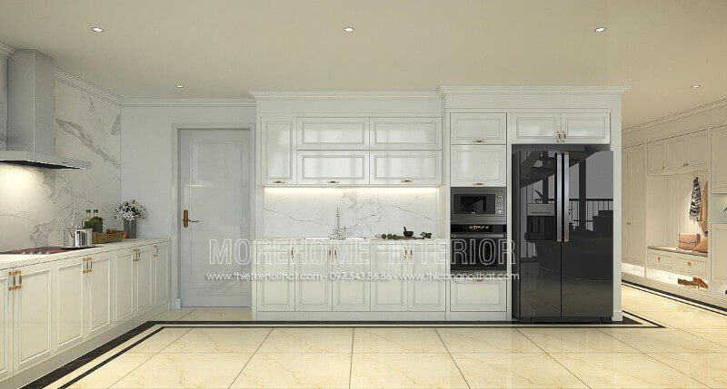 Cùng Morehome chiêm ngưỡng mẫu tủ bếp đẹp cho nhà chung cư Tủ bếp đẹp, tủ bếp đẹp hiện đại, tủ bếp An Cường, tủ bếp cao cấp