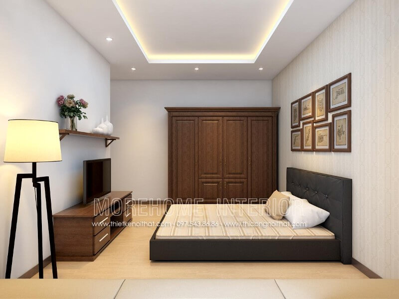 Giường ngủ chung cư hiện đại Giường ngủ chung cư hiện đại